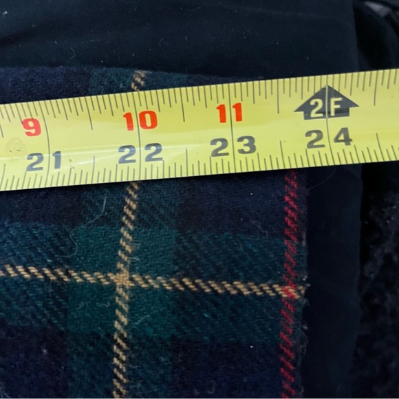 Vintage Sag Harbor Plaid Blazer Jacket-Green/Red-Women’s 12-Christmas-Holidays - Picture 11 of 12